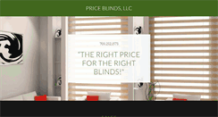 Desktop Screenshot of priceblinds.net
