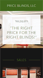 Mobile Screenshot of priceblinds.net